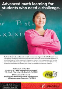 Elementary Connections Digital Edition advertisement for Mathnasium
