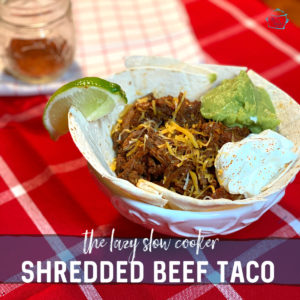 Shredded Beef Taco