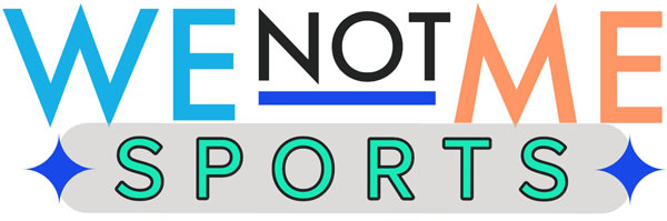 We Not Me Sports Logo